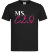 Мужская футболка MS CEO Черный фото