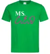Мужская футболка MS CEO Зеленый фото