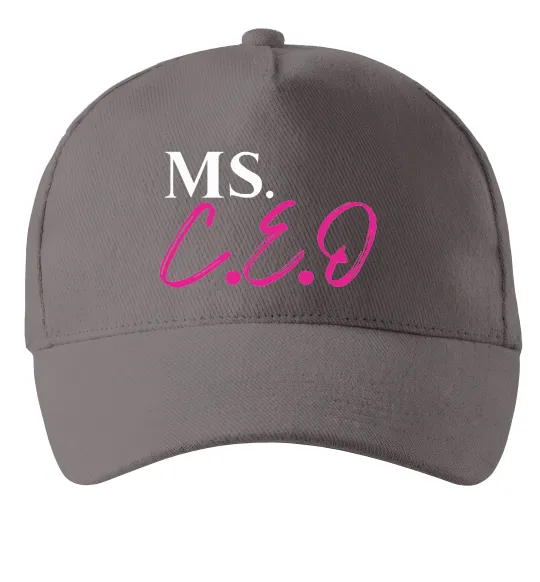 Кепка MS CEO Сірий фото