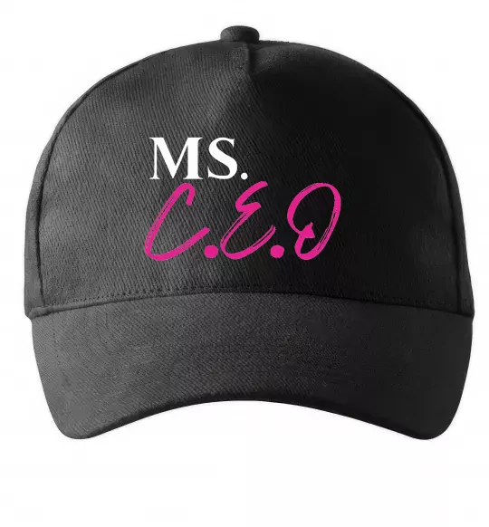Кепка MS CEO Черный фото