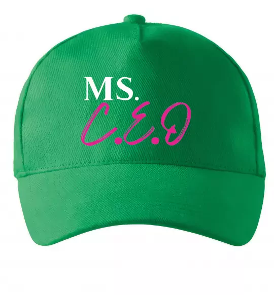 Кепка MS CEO Зеленый фото