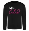 Світшот MS CEO Чорний фото