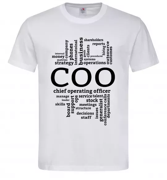 Чоловіча футболка COO Білий фото