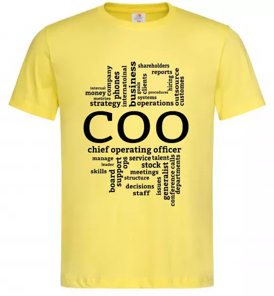 Чоловіча футболка COO Лимонний фото