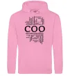 Чоловіча толстовка (худі) COO Рожевий фото