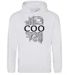 Мужская толстовка (худи) COO Серый меланж фото