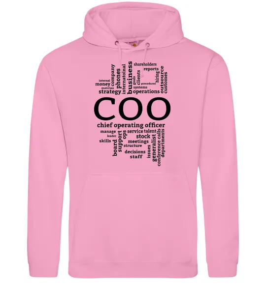 Жіноча толстовка (худі) COO Рожевий фото