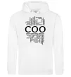 Жіноча толстовка (худі) COO Білий фото
