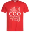 Чоловіча футболка COO Червоний фото