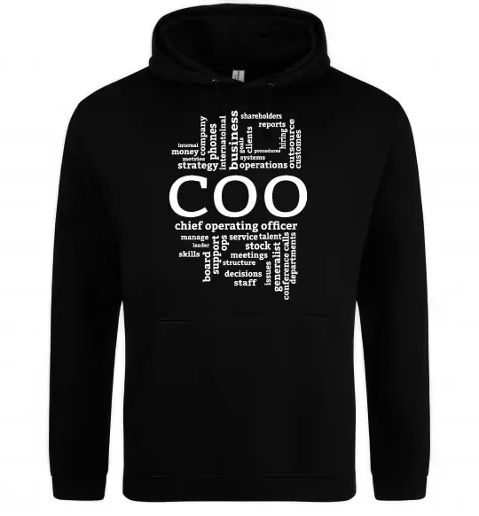 Жіноча толстовка (худі) COO Чорний фото