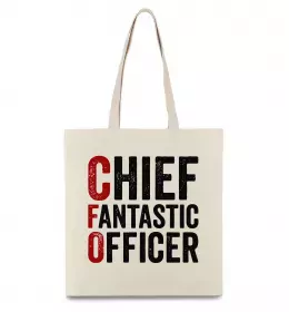 Еко-сумка CFO Бежевий фото