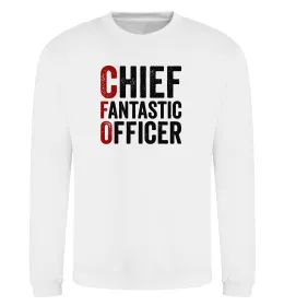 Свитшот CFO Белый фото