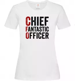 Жіноча футболка CFO Білий фото