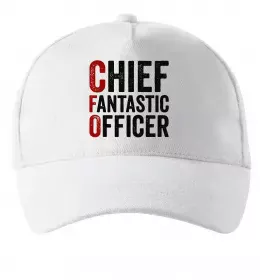 Кепка CFO Білий фото