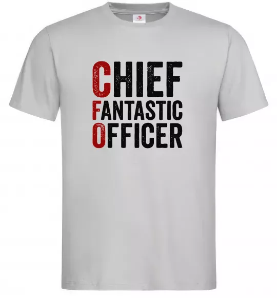 Чоловіча футболка CFO Сірий фото