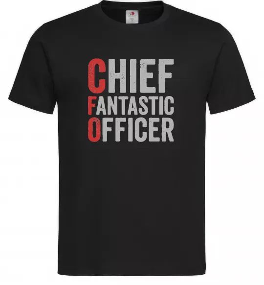 Чоловіча футболка CFO Чорний фото