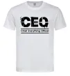 Чоловіча футболка CEO Білий Чоловіча футболка CEO Білий фото