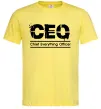 Чоловіча футболка CEO Лимонний Чоловіча футболка CEO Лимонний фото