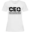 Женская футболка CEO Белый фото