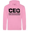 Жіноча толстовка (худі) CEO Рожевий фото