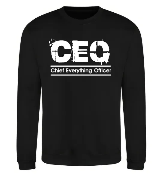 Свитшот CEO Черный фото