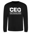 Свитшот CEO Черный фото