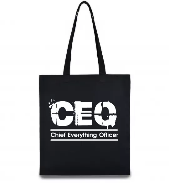Еко-сумка CEO Чорний фото