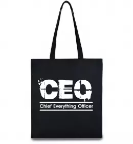 Еко-сумка CEO Чорний фото