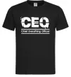 Чоловіча футболка CEO Чорний Чоловіча футболка CEO Чорний фото