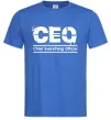 Чоловіча футболка CEO Яскраво-синій Чоловіча футболка CEO Яскраво-синій фото