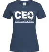 Женская футболка CEO Темно-синий фото