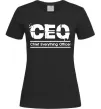 Женская футболка CEO Черный фото