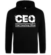 Чоловіча толстовка (худі) CEO Чорний фото