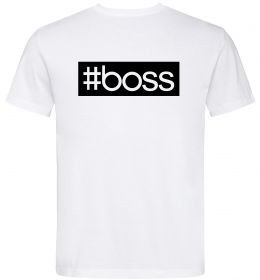 Чоловіча футболка Boss на спині