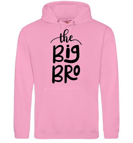 Чоловіча толстовка (худі) The big bro Рожевий фото