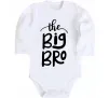 Детский боди The big bro Белый фото
