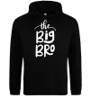 Мужская толстовка (худи) The big bro Черный фото