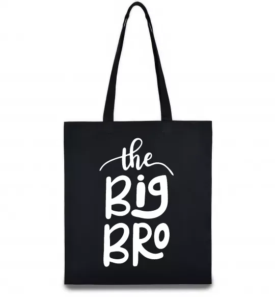 Эко-сумка The big bro Черный фото