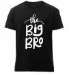 Чоловіча преміум футболка The big bro Чорний фото