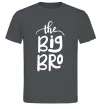 Мужская футболка The big bro Графит фото