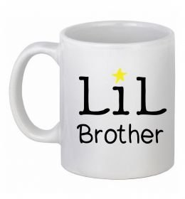 Чашка керамическая Lil brother