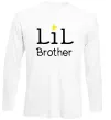 Лонгслів Lil brother Білий фото