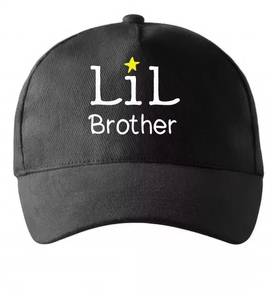 Кепка Lil brother Черный фото