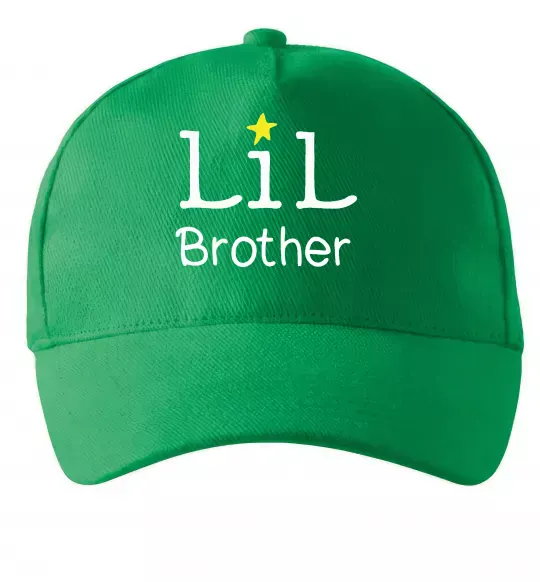Кепка Lil brother Зеленый фото