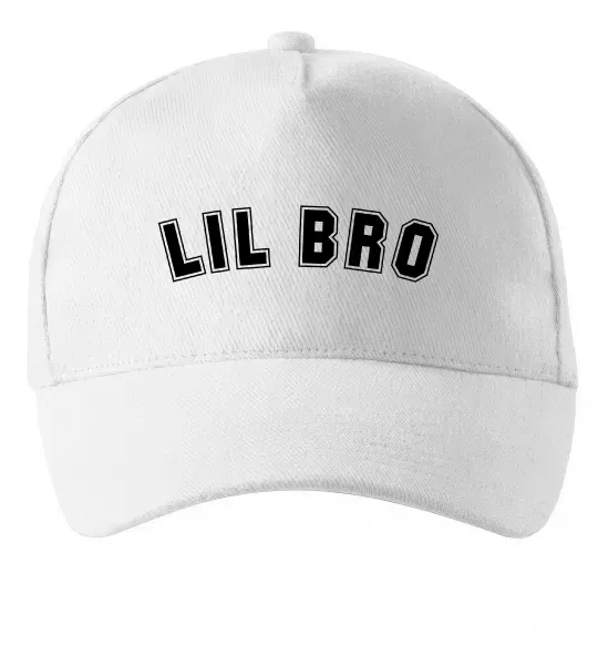 Кепка Lil bro Белый фото