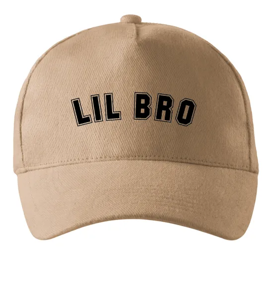 Кепка Lil bro Песочный фото