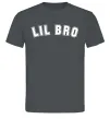 Мужская футболка Lil bro Графит фото