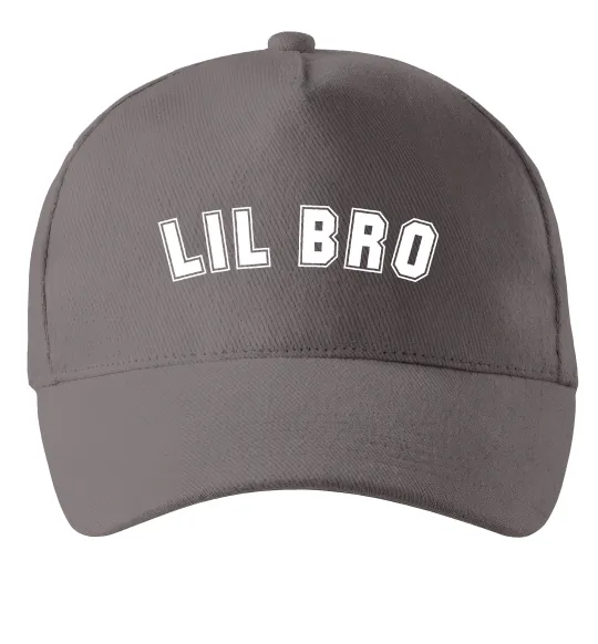 Кепка Lil bro Сірий фото