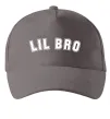 Кепка Lil bro Сірий фото