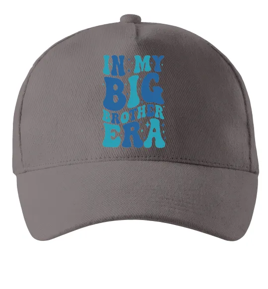 Кепка In my big brother era Серый фото